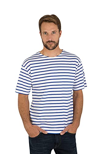 Armor Lux Herren Marinière héviec Homme T-Shirt, Weiß (Dw5 Blanc/Etoile Dw5), X-Large (Herstellergröße: 5) von Armor Lux