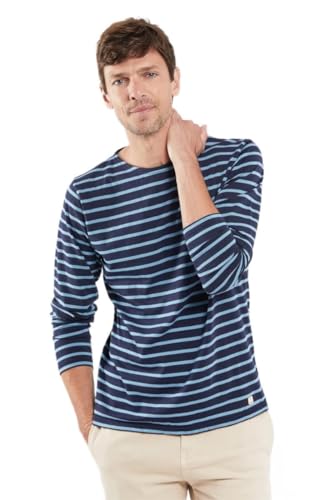 Armor Lux Herren Matrosenanzug Plozévet Pullover, Marine Deep/St Lô, M von Armor Lux