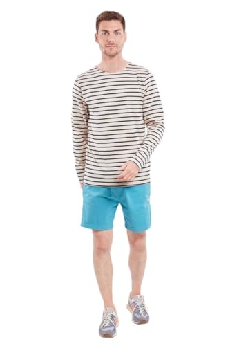 Armor Lux Herren Matrosenmotiv Plozévet Heritage Pullover, Oyster E24/Marine Deep, L von Armor Lux