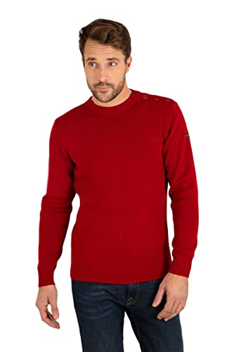 Armor Lux Herren Paimpol Pullover, Rot (Rot Q99, Rot Chili, Rot Q99, Chilirot), Small von Armor Lux
