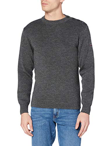 Armor Lux Herren Pull Marin Uni Pullover, Grau (150 Gris Chine 150), Large (Herstellergröße: 4) von Armor Lux