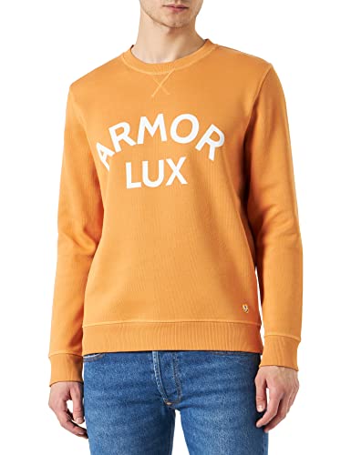 Armor Lux Herren RDC-Sweatshirt mit Bio-Aufdruck Pullover, Rusty/Armor, L von Armor Lux