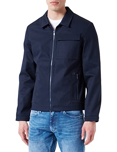 Armor Lux Herren Wasserabweisende Jacke mit Langen Ärmeln, Dunkles Marineblau, XXL von Armor Lux