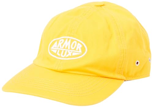 Armor Lux Unisex Bestickte Kappe Baseballkappe, Q06 Yellow, One Size von Armor Lux