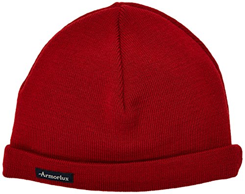 Armor Lux Herren 600 Strickmütze, Rot (Q99 Piment), One Size (Herstellergröße: 2) von Armor Lux