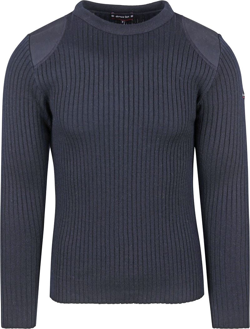 Armor-Lux Binic Pullover Wolle Navy - Größe M von Armor-lux