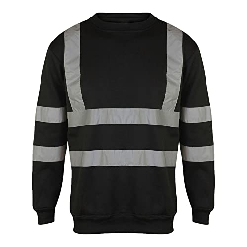 Sicherheitsbekleidung Sweatshirt Herren Pullover, Hochsichtbar von Army And Workwear
