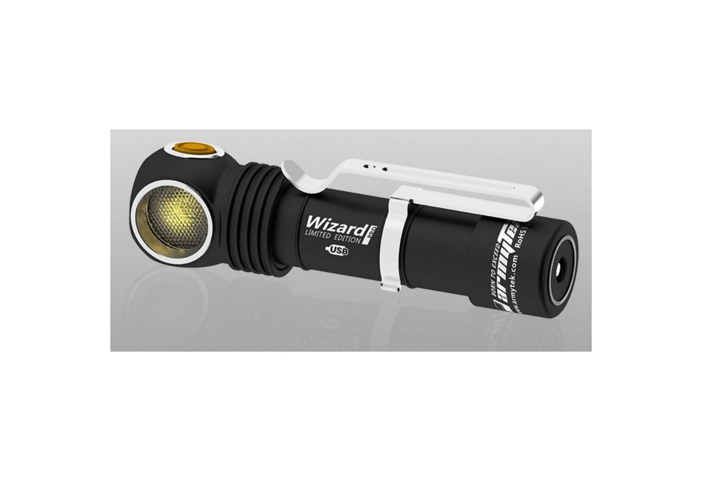 Armytek Trekkingrucksack Armytek Taschenlampe Wizard Pro Nichia Magnetlampe (warmes Licht) von Armytek