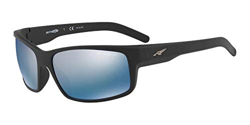 Arnette Herren 43122 Sonnenbrille, Schwarz (Matte Black), 61 von Luxottica