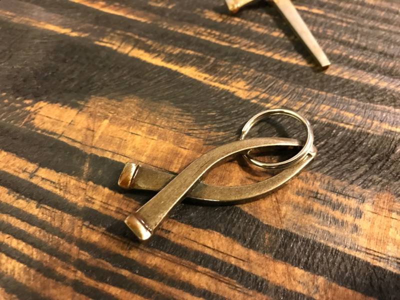 Ironfish Schlüsselbund, Christliche Geschenke, Fisch, Religiös, Clt, Glaube, Ixoye Ironfish Schlüsselbund, Christliche Geschenke, Fisch, Religiös, Clt, Glaube, Ixoye von ArnwineIronwerks