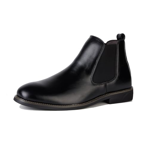 Aro Lora Herren Chelsea Stiefel aus Wildleder Klassische Slip on Stiefel für Herren Schwarz 201 40 von Aro Lora