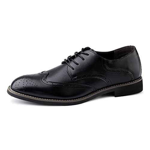 Aro Lora Herren Hochzeit Brogue Schuhe Anzugschuhe SolidSchwarz 40 von Aro Lora