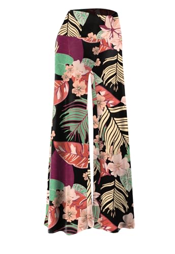 Arolina Palazzohose für Damen, dehnbar, weites Bein, leger, bequem, hohe Taille, Palazzo-Hose, Farbenfroher Sommer, 3X-Groß Arolina Palazzohose für Damen, dehnbar, weites Bein, leger, bequem, hohe Taille, Palazzo-Hose, Farbenfroher Sommer, 3X-Groß von Arolina