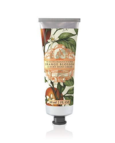 Aromas Artisanales De Antigua Handcreme mit Blumenmuster, Orangenblüte, 60 ml von AAA DE AROMAS ARTESANALES DE ANTIGUA