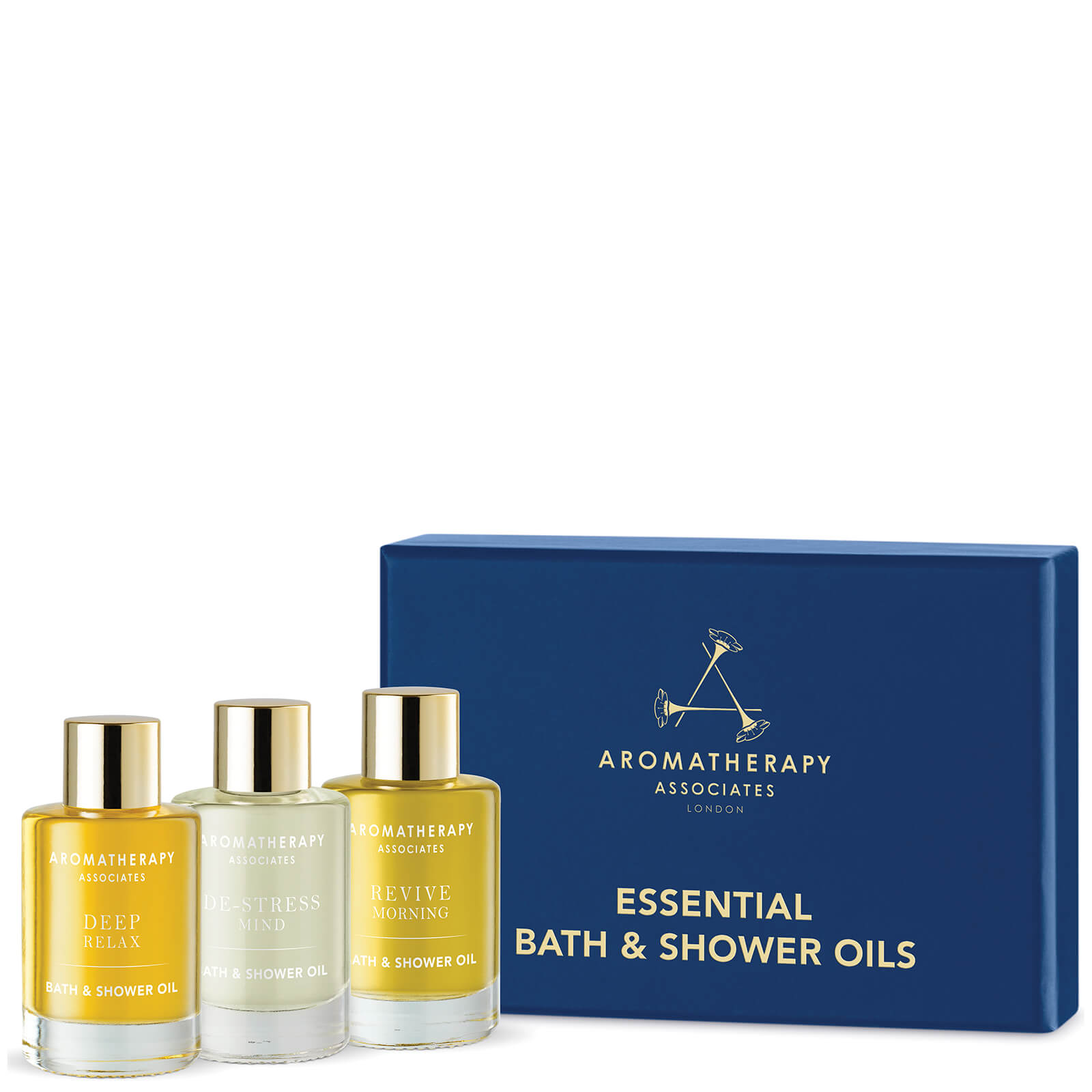 Aromatherapy Associates Essentials Relax, De-stress & Revive Badeöle 3x9ml Aromatherapy Associates Essentials Relax, De-stress & Revive Badeöle 3x9ml von Aromatherapy Associates