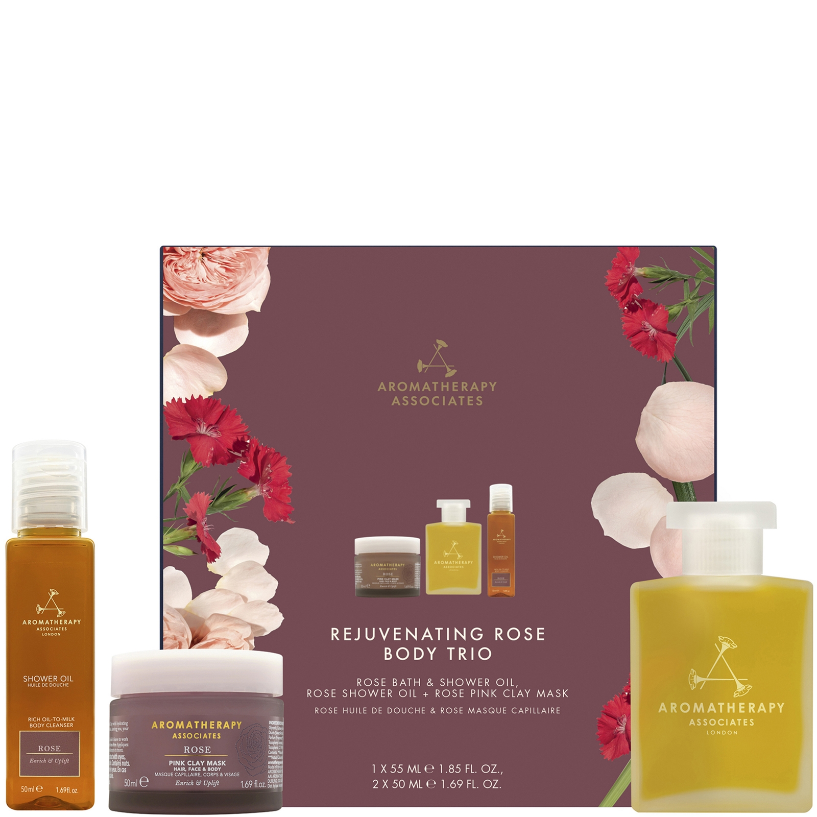 Aromatherapy Associates Rejuvenating Rose Body Trio Gift Set Aromatherapy Associates Rejuvenating Rose Body Trio Gift Set von Aromatherapy Associates