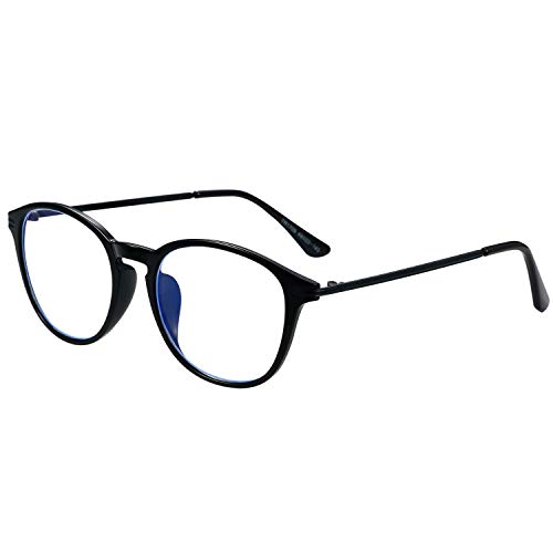 Aroncent Blaulicht Brille TR90 Rahmen Computer Brille Retro Brille Anti Blue Rays & UV400 Anti-Augen-Kopfschmerzen Damen Herren von Aroncent