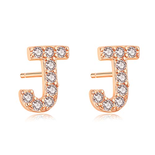 Aroncent Ohrringe Buchstabe 925 Sterling Silber Buchstaben Ohrstecker Initiale Ohrschmuck mit Zirkonia J Aroncent Ohrringe Buchstabe 925 Sterling Silber Buchstaben Ohrstecker Initiale Ohrschmuck mit Zirkonia J von Aroncent