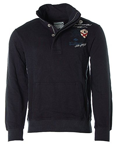 Arqueonautas® Sweatshirt Sweat Troyer Pullover -ARQ Team- Navy M von Arqueonautas