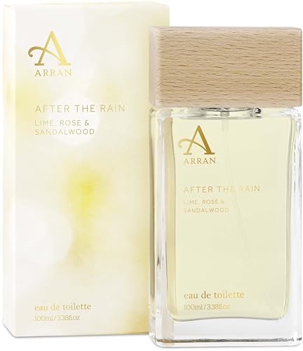 Arran Sense of Scotland After the Rain Eau de Toilette Spray für Damen, frisch, sinnlich & sanft mit Rose, Moschus, blumiger Zitrusfrüchte & Hölzer von Arran Sense of Scotland