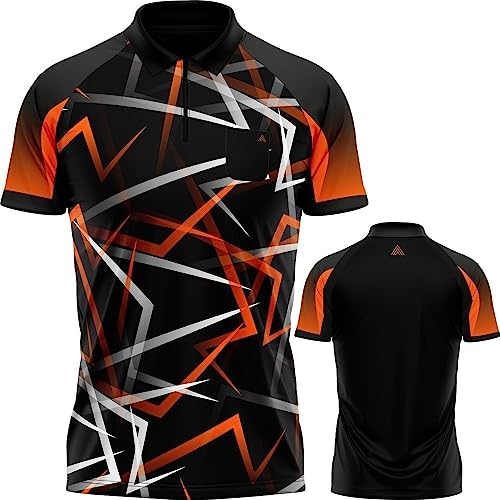 Arraz Flare Dartshirt Black & Orange XL von Arraz