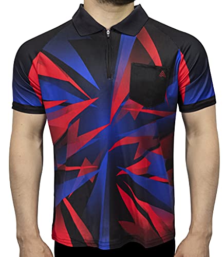 Arraz Shard Dartshirt Black & Blue-Red XXXXL Arraz Shard Dartshirt Black & Blue-Red XXXXL von Arraz