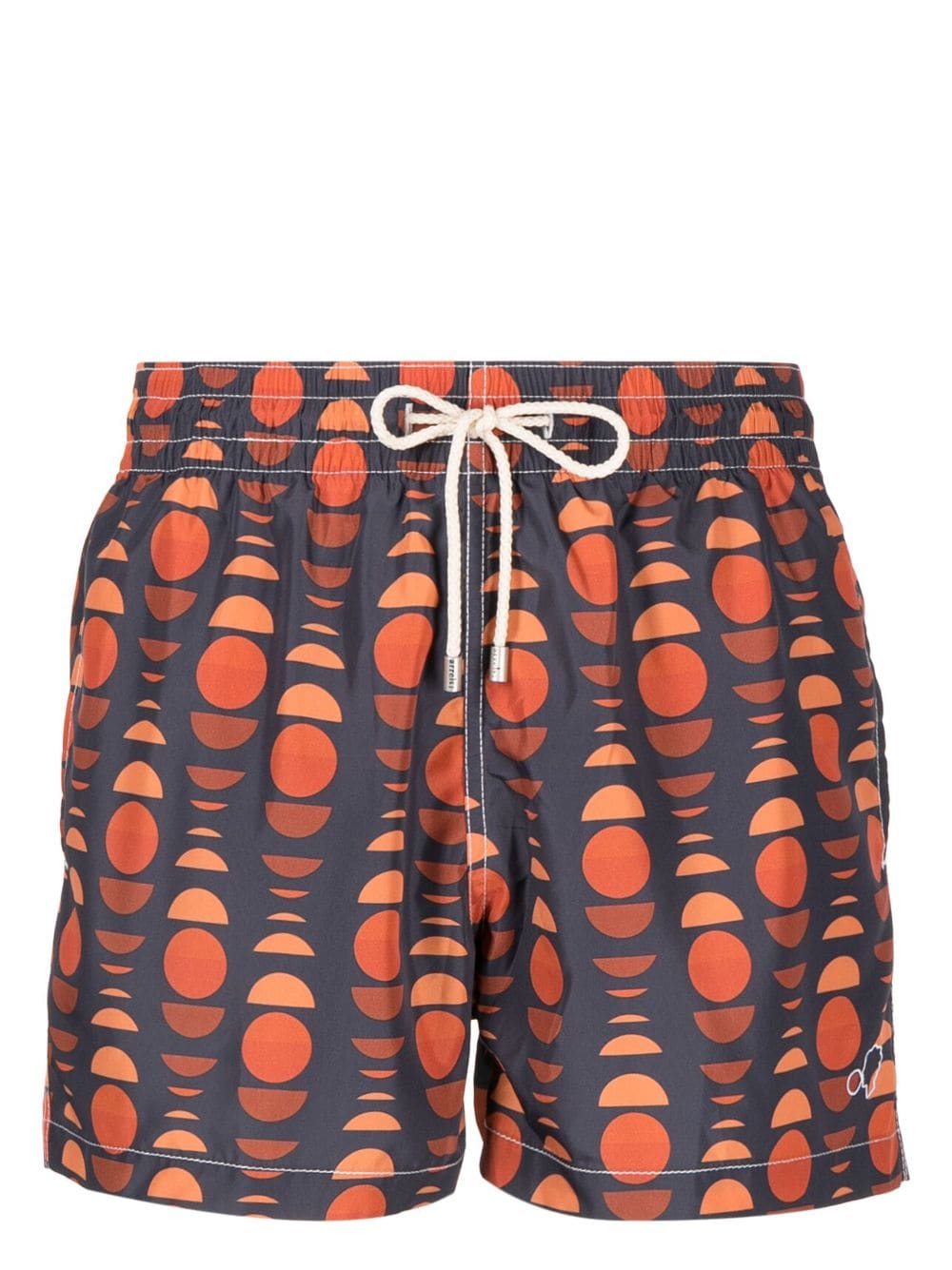 Arrels Barcelona Badeshorts mit grafischem Print - Grau von Arrels Barcelona