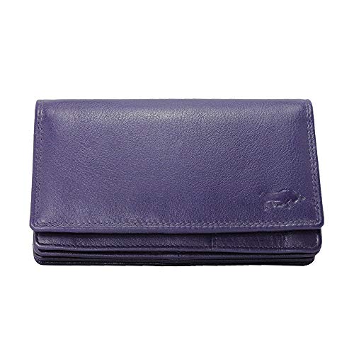 Arrigo Unisex-Adult 01C-301R-RFID Harmonica Wallet, Aubergine von Arrigo