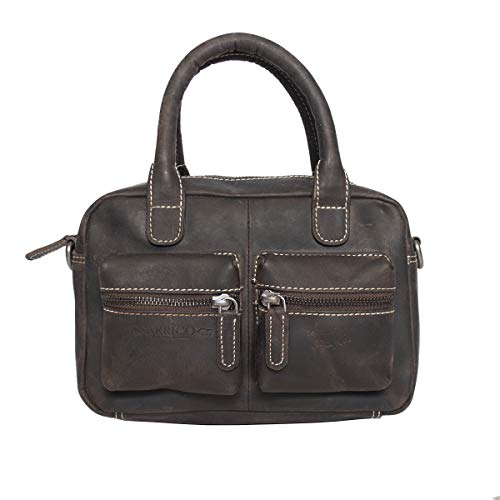 Arrigo Leder Westernbag für Damen - Umhängetasche - Lederhandtasche - Handtasche - 18 x 12 x 25 cm von Arrigo