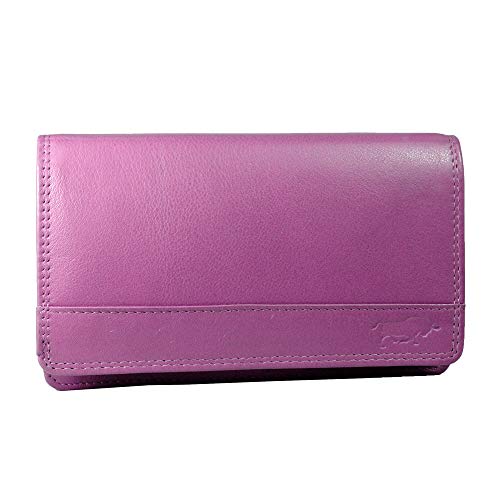 Arrigo Unisex-Adult Flap Wallet with RFID Protection, Pink von Arrigo