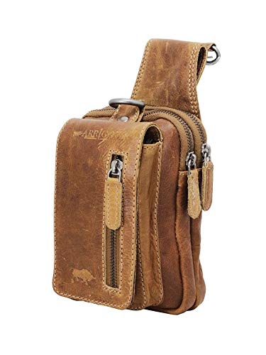 Arrigo Unisex-Erwachsene Brieftasche Geldbörse Braun (Donkerbruin) von Arrigo