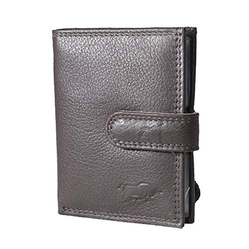 Arrigo Unisex-Erwachsene Card Case Wallet Ausweis- & Kartenhülle Braun (Donkerbruin) von Arrigo