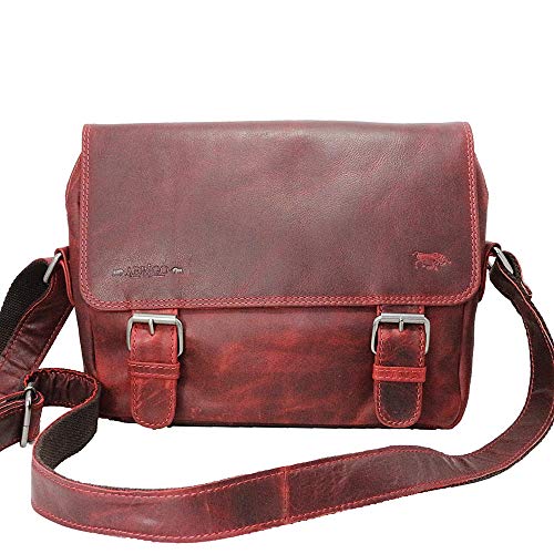 Arrigo Unisex-Erwachsene Messenger Bag Kuriertasche Rot (Rood) von Arrigo