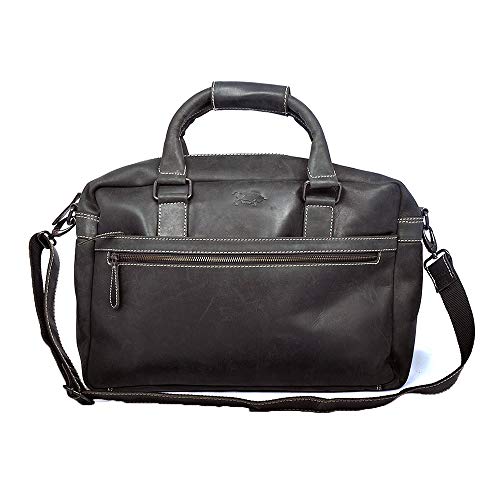 Arrigo Unisex-Erwachsene Messenger Bag Kuriertasche Schwarz (Zwart) von Arrigo