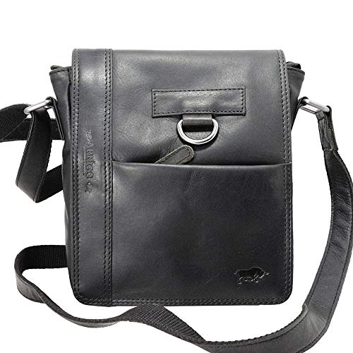 Arrigo Unisex-Erwachsene Shoulder Bag Schultertasche Schwarz (Zwart) von Arrigo