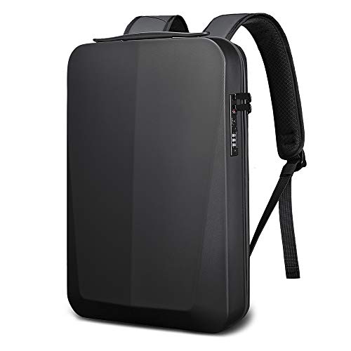 Arrivly Laptop Rucksack Herren Damen 15 Zoll Laptoptasche für Arbeit mit USB Ladeanschluss Anti Diebstahl Business Reisen Rucksack für Notebook wasserdicht Schwarz X von Arrivly