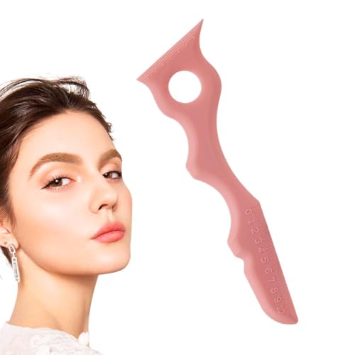 Arroopu Eyebrow -Konturschablonen, Lippenlinerschablonen für Make -up | Lip Eyebrow -Vorlagen für Anfängerinnen - Liner Applicator Forming -Werkzeug Silikongesichts -Kosmetikwerkzeug von Arroopu