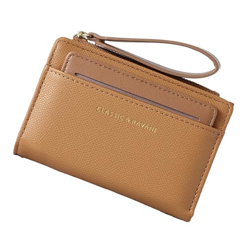 Arrovarp Reißverschluss-Geldbörse mit Handschlaufe, Reißverschluss-Geldbörse für Damen,Multifunktionales Kartenetui - Multifunktionale Geldbörse mit großem Fassungsvermögen für wichtige Notizen von Arrovarp