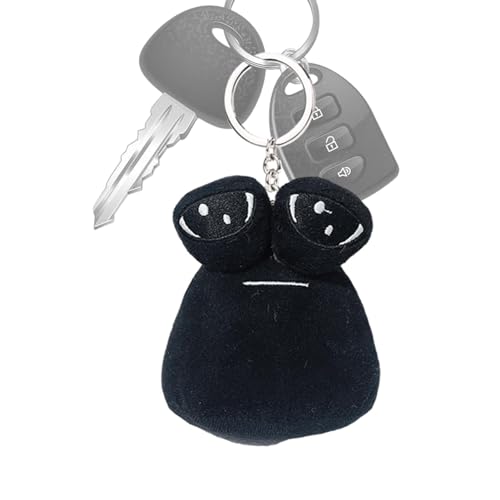 Arrovarp Schlüsselanhänger Kinder | Alien P-ou Plush Keychain Plüschspielzeug, P-ou Plüsch Spielzeug Für Geschenk, Cartoon Stofftier Für Haus Dekoration, Kindergeschenk | Mini Alien Plüschanhänger von Arrovarp