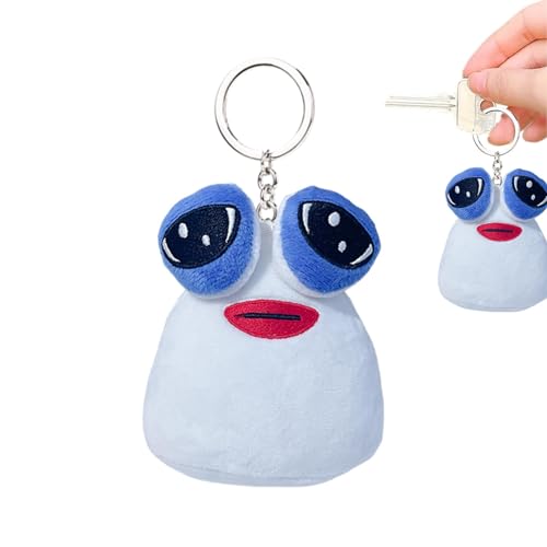 Arrovarp Schlüsselanhänger Kinder | Alien P-ou Plush Keychain Plüschspielzeug, P-ou Plüsch Spielzeug Für Geschenk, Cartoon Stofftier Für Haus Dekoration, Kindergeschenk | Mini Alien Plüschanhänger von Arrovarp