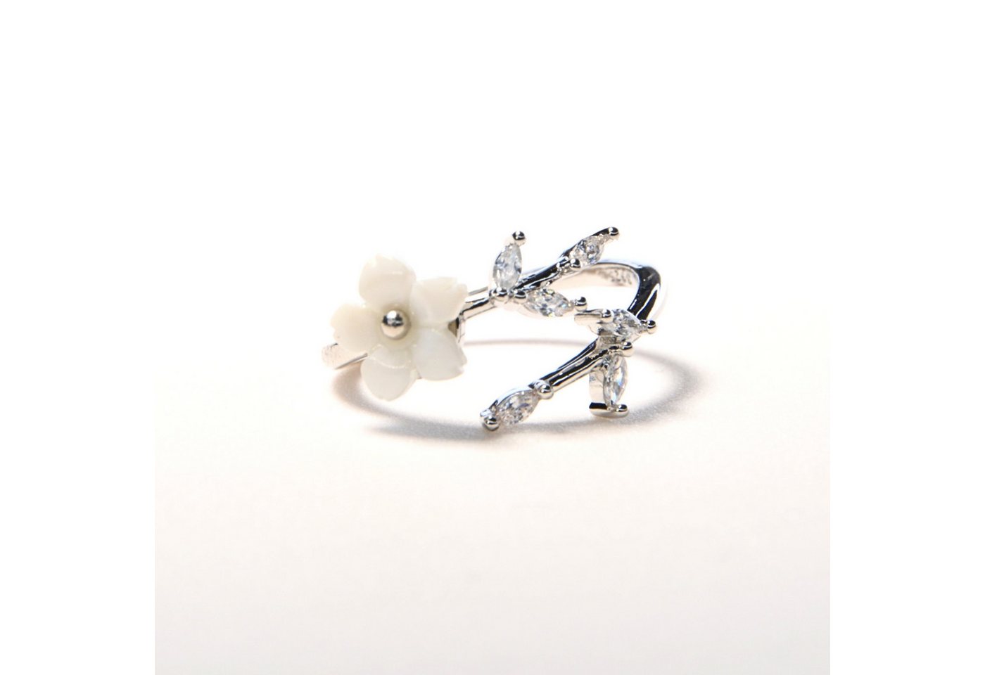 Ars-Argenti Silberring Zarte & Sinnliche Damenringe 925 Sterling Silber, Damen Fingerringe 925 Sterling Silber vergoldet von Ars-Argenti