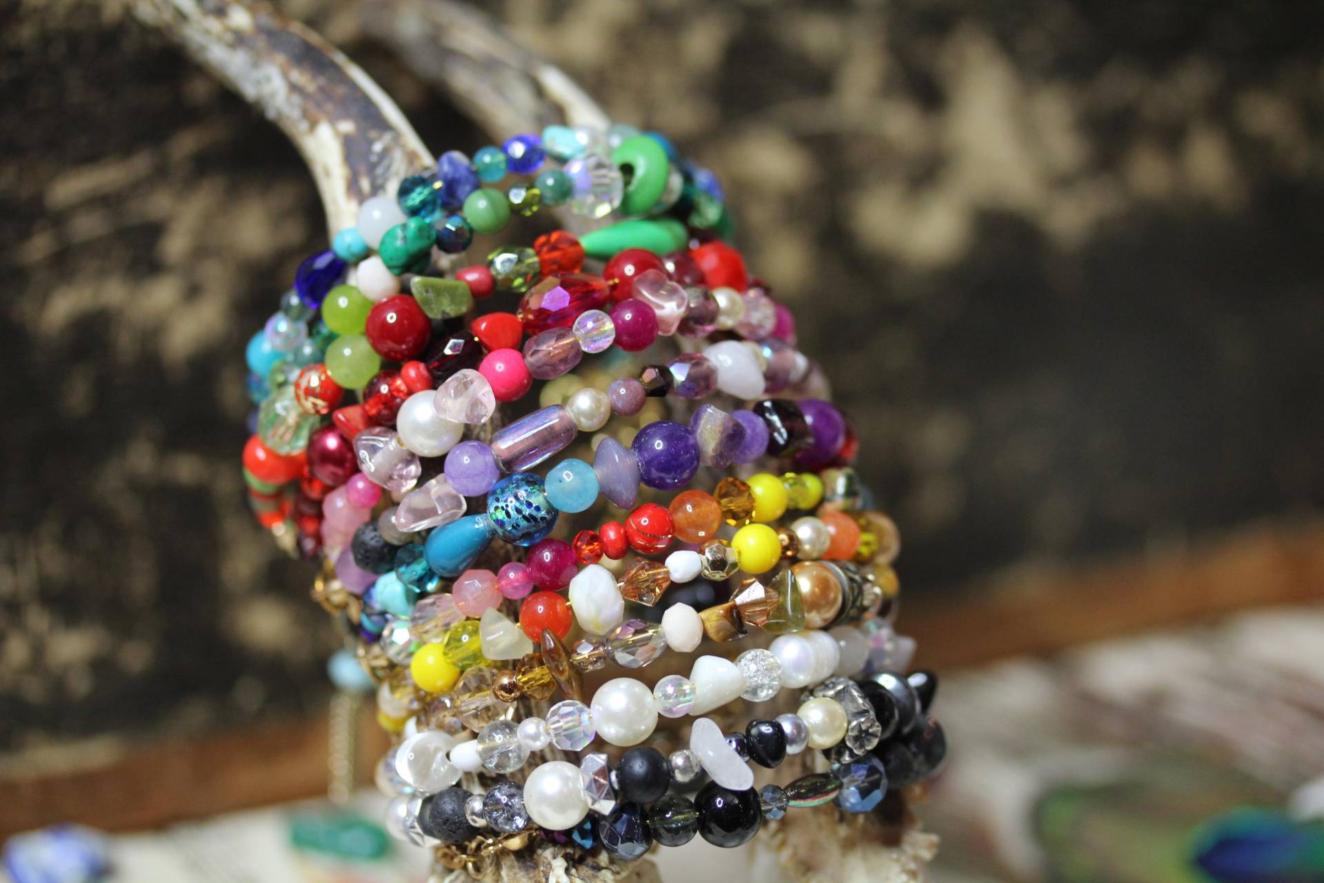 Zum Aussuchen Bunte Perlen Mix Armband Armbänder Armreif Regenbogen Verschiedene Arten Von ~Prisma~ Zum Aussuchen Bunte Perlen Mix Armband Armbänder Armreif Regenbogen Verschiedene Arten Von ~Prisma~ von ArsInsomnia