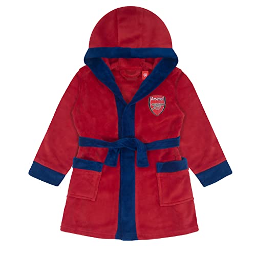 Arsenal FC - Baby Fleece-Bademantel mit Kapuze - Offizielles Merchandise - Geschenk - 12-18 Monate von Arsenal F.C.