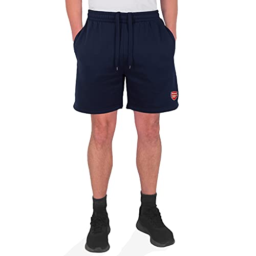 Arsenal FC - Herren Jogging-Shorts aus Fleece - Offizielles Merchandise - Geschenk für Fußballfans - Dunkelblau - M von Arsenal FC