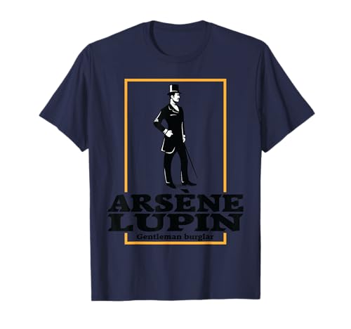 Arsene Lupin Abenteuer Herren T-Shirt Vintage Einfarbig Klassisch Crew-Ausschnitt Halbarm S Blau Arsene Lupin Abenteuer Herren T-Shirt Vintage Einfarbig Klassisch Crew-Ausschnitt Halbarm S Blau von Arsene Lupin Abenteuer