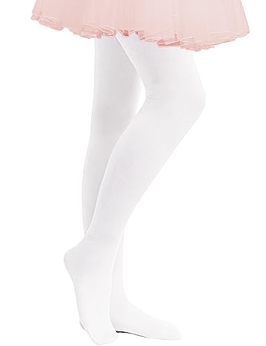 Arshiner Mädchen Ballett Strumpfhosen Footed Ultra Soft Pro Tanz Strumpfhosen Kinder Balletthosen Tight für Mädchen 4-10 Jahre von Arshiner