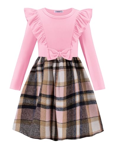 Arshiner Strickkleid Mädchen Langarmkleid Herbst Winter Kleid Kariertes Kinder Partykleid Lila A-Linie Prinzessinnenkleid Kleinkind Geburtstagskleid 3-4 Jahre Arshiner Strickkleid Mädchen Langarmkleid Herbst Winter Kleid Kariertes Kinder Partykleid Lila A-Linie Prinzessinnenkleid Kleinkind Geburtstagskleid 3-4 Jahre von Arshiner