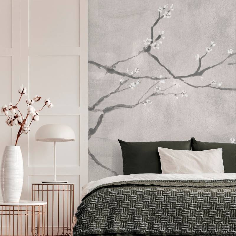 Art for the home Fototapete "Chinese Blossom" neutral glatt Design Tapeten von Art For The Home