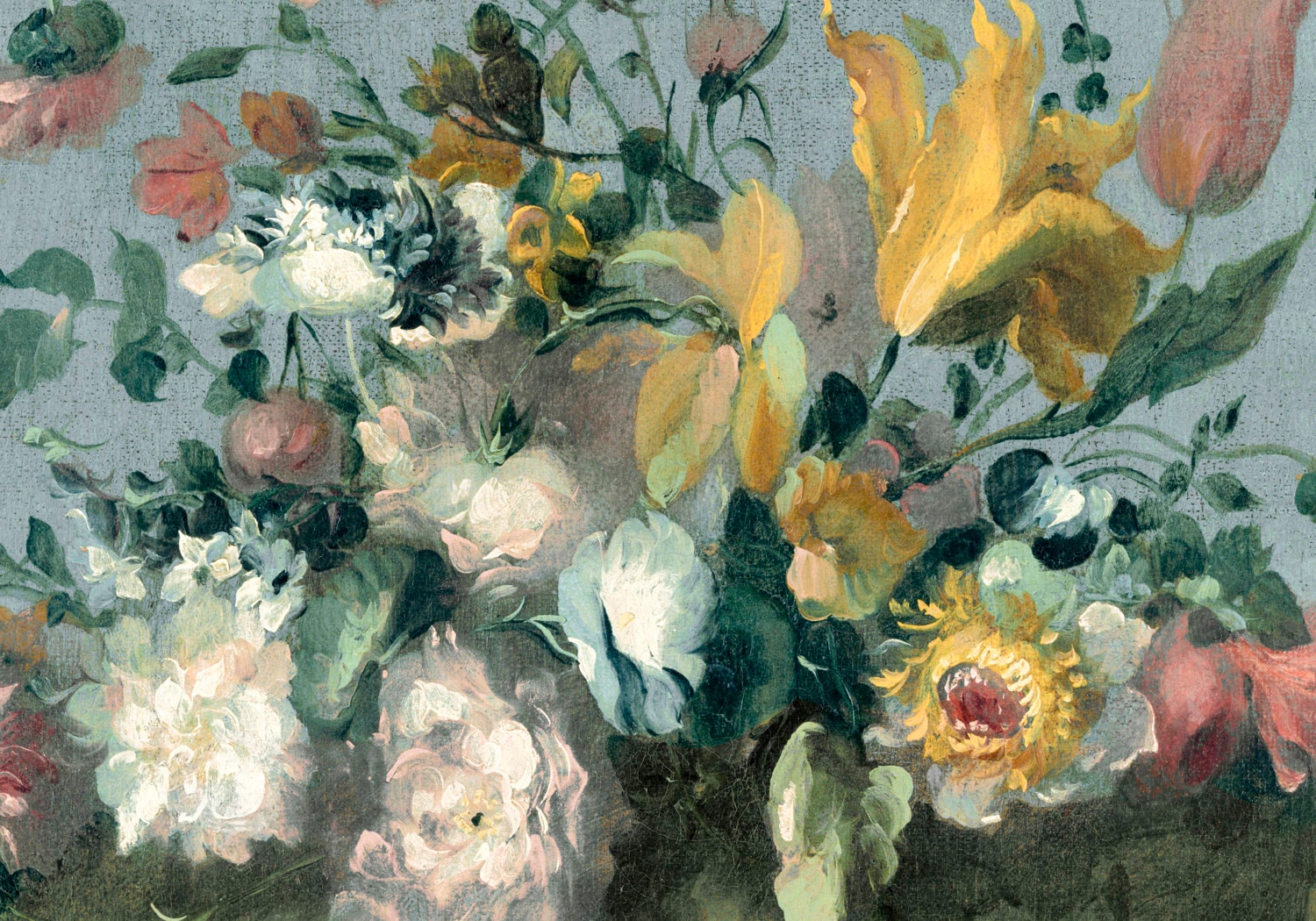 Art for the home Fototapete "Dutch Master" geblümt glatt Holländische alte Meister 280x372 cm von Art For The Home