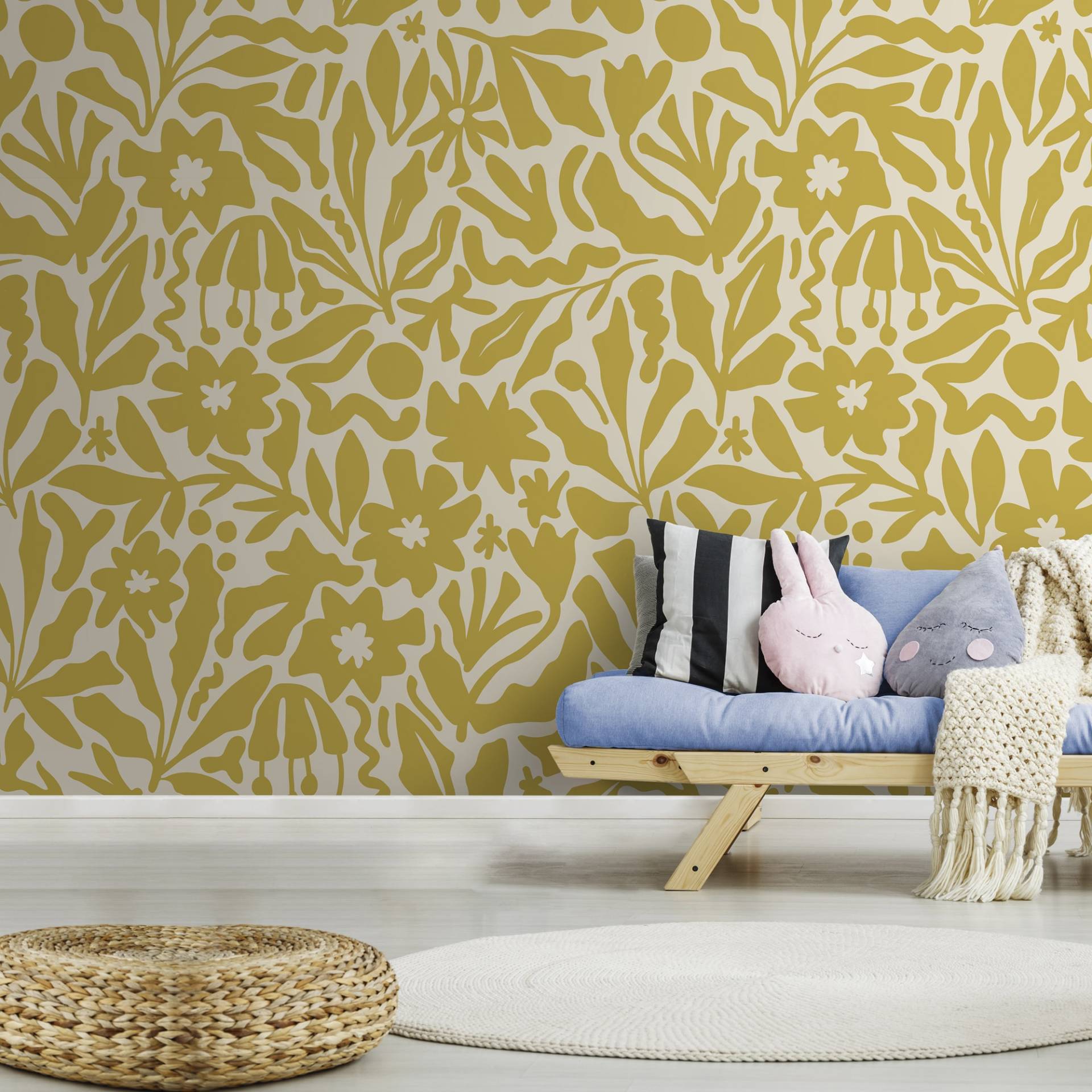 Art for the home Fototapete "Grafik Joy" grafisch glatt Design Tapeten von Art For The Home